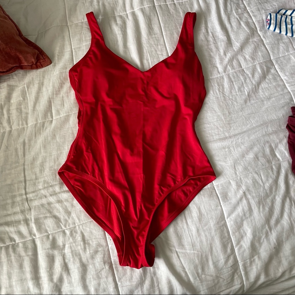 Andie Red Women's One Piece Swimsuit